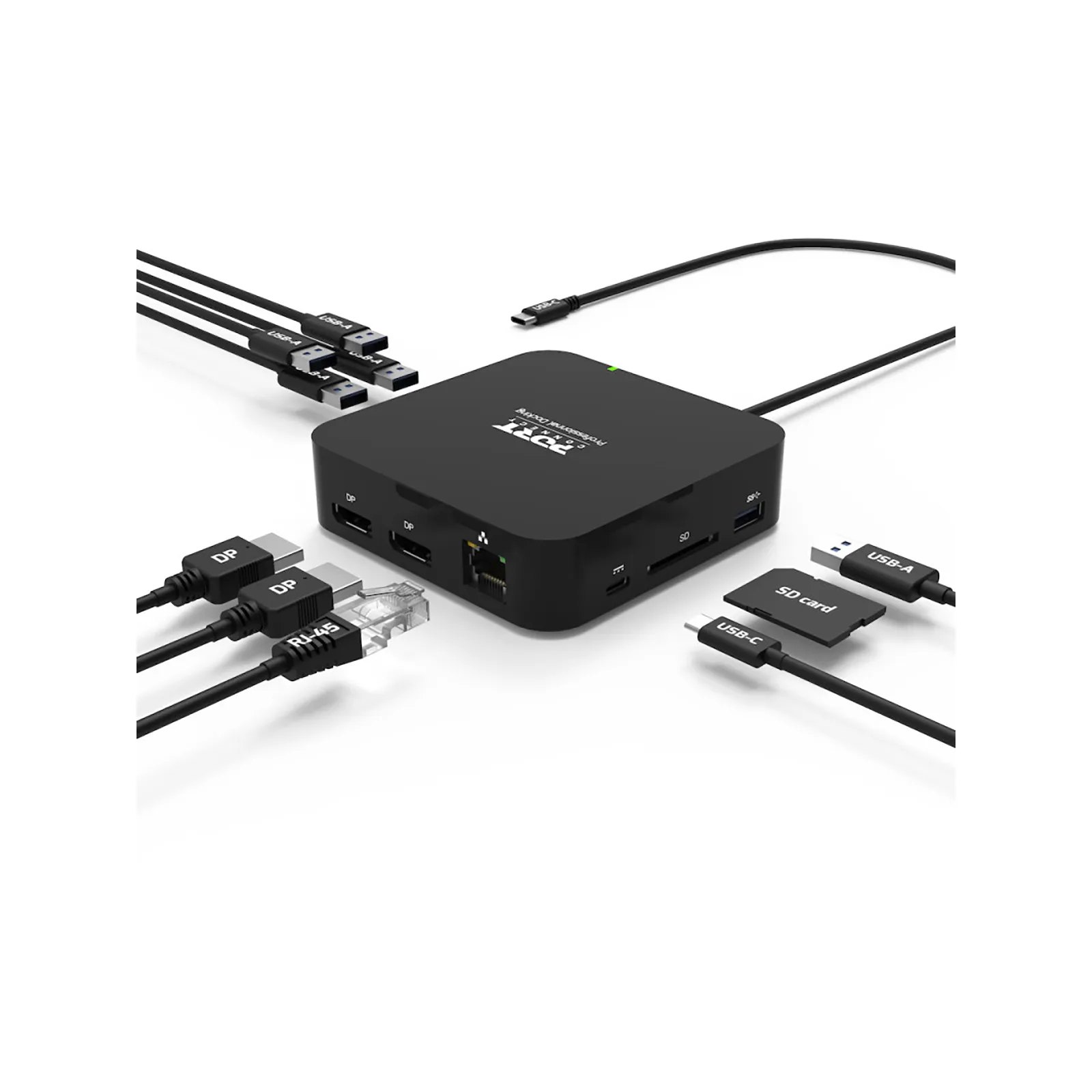 Port Docking Station Type-C Travel  Cable